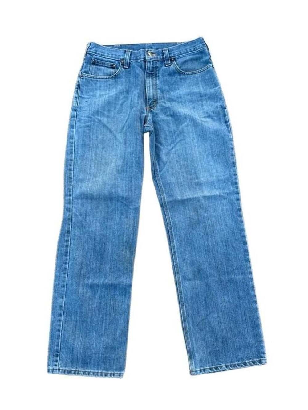 Carhartt Relaxed Fit Jeans 32x32 Blue Denim Workwear Pants